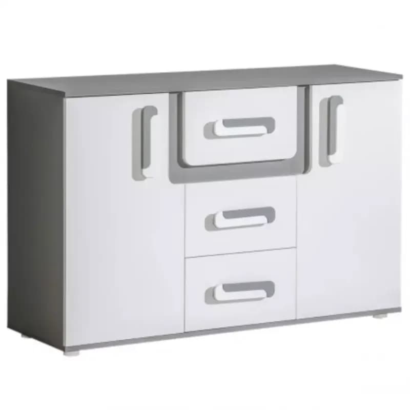 Komoda Apetito 128 antracit nr-7 1