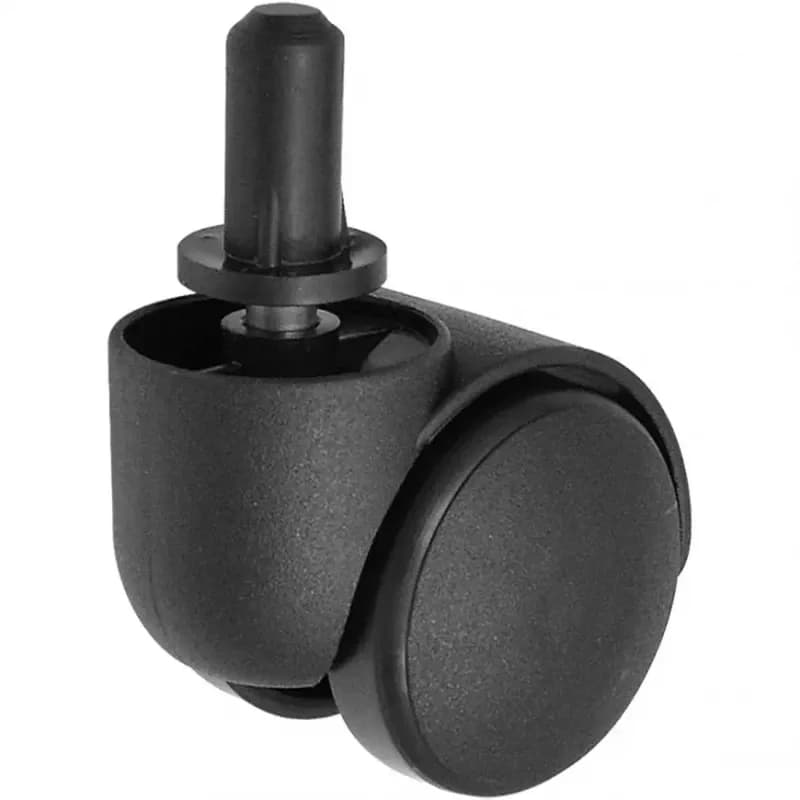 Nábytkové koliesko 50 mm/40 kg kolík 8 mm s puzdrom 13 mm