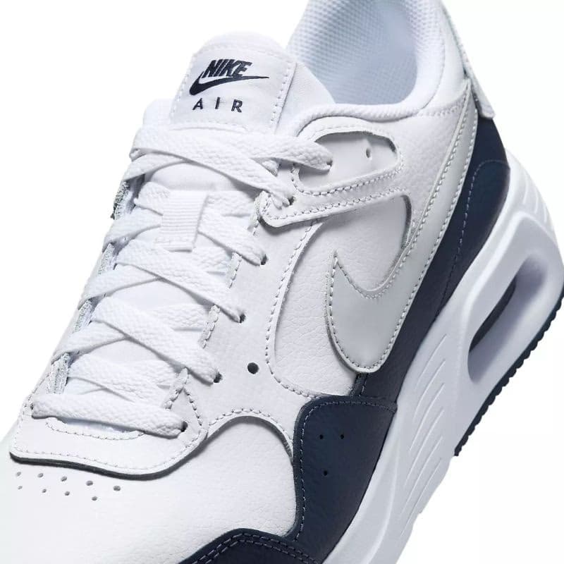 Pánska vychádzková obuv NIKE Air Max SC Leather white smoke grey midnight navy 5
