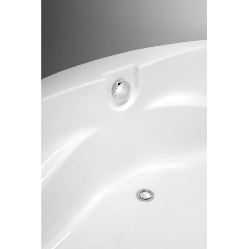AQUALINE - DUNAJ rohová vaňa 150x150x48cm, biela G1350 3