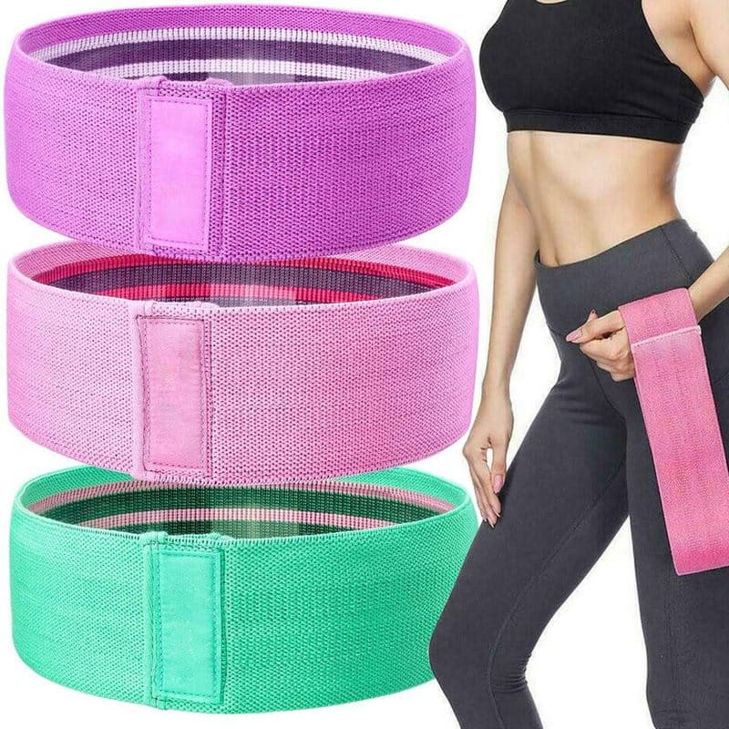 Sada 3 odporových gúm na cvičenie, 5-20 kg