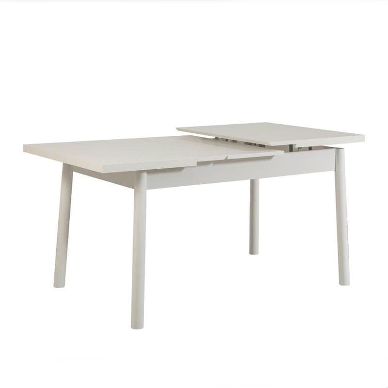 Extendable Dining Table Santiago Masa White 6