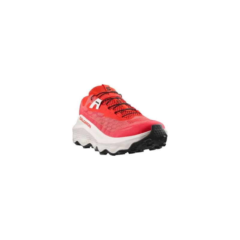 Pánska bežecká trailová obuv SALOMON Ultra Glide 4 M fiery red vanilla ice black