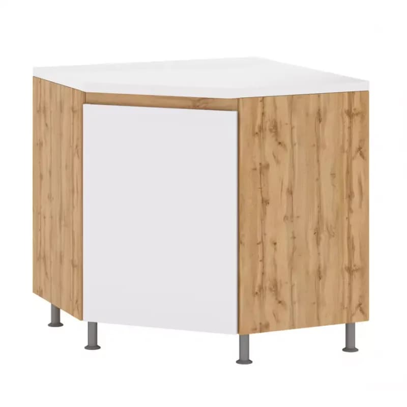 Rohová kuchynská skrinka Magnolia DN 90x90 1D 1