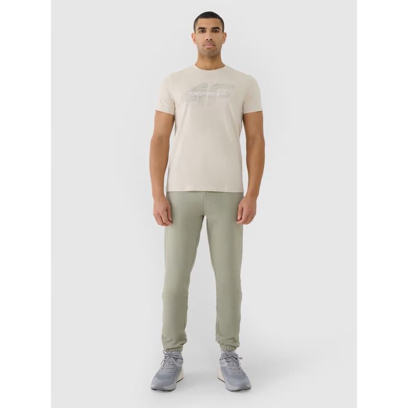 Pánske tričko s krátkym rukávom 4F TSHIRT M2004-12S-CREME 4