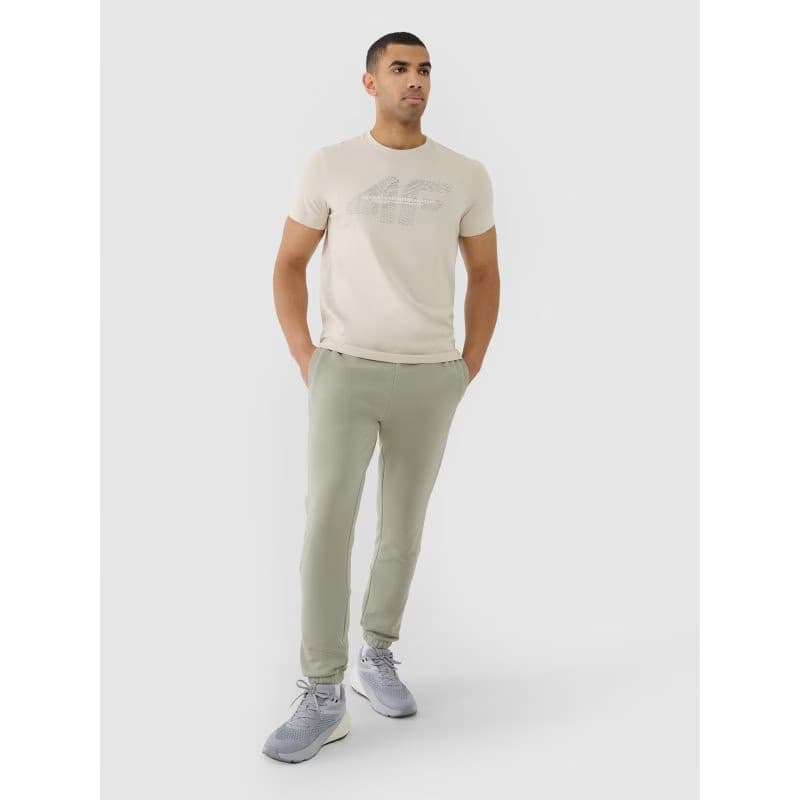 Pánske tričko s krátkym rukávom 4F TSHIRT M2004-12S-CREME 5