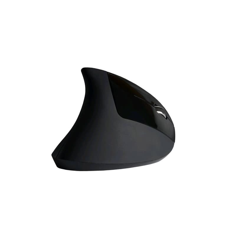 C-TECH myš VEM-09, vertikálna, bezdrôtová, 6 tlačidiel, čierna, USB nano receiver 2