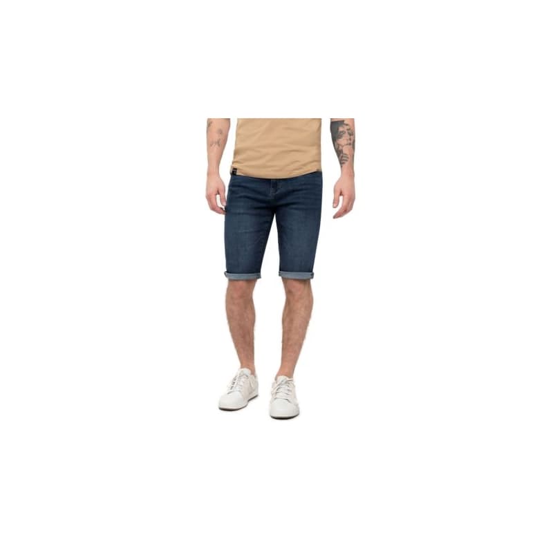 Pánske riflové kraťasy VOLCANO D-MEXT-600-NAVY 1