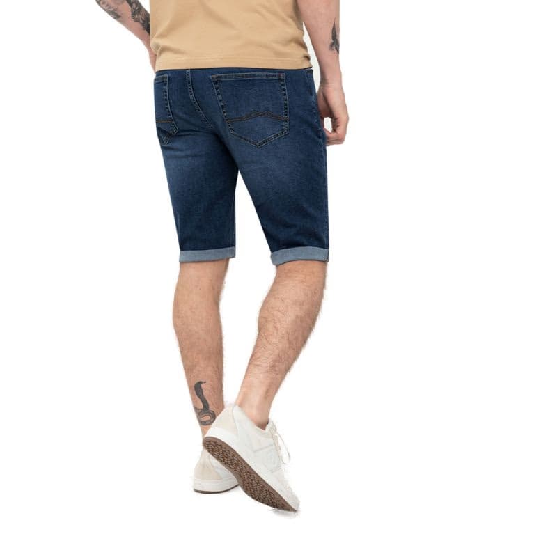Pánske riflové kraťasy VOLCANO D-MEXT-600-NAVY 2