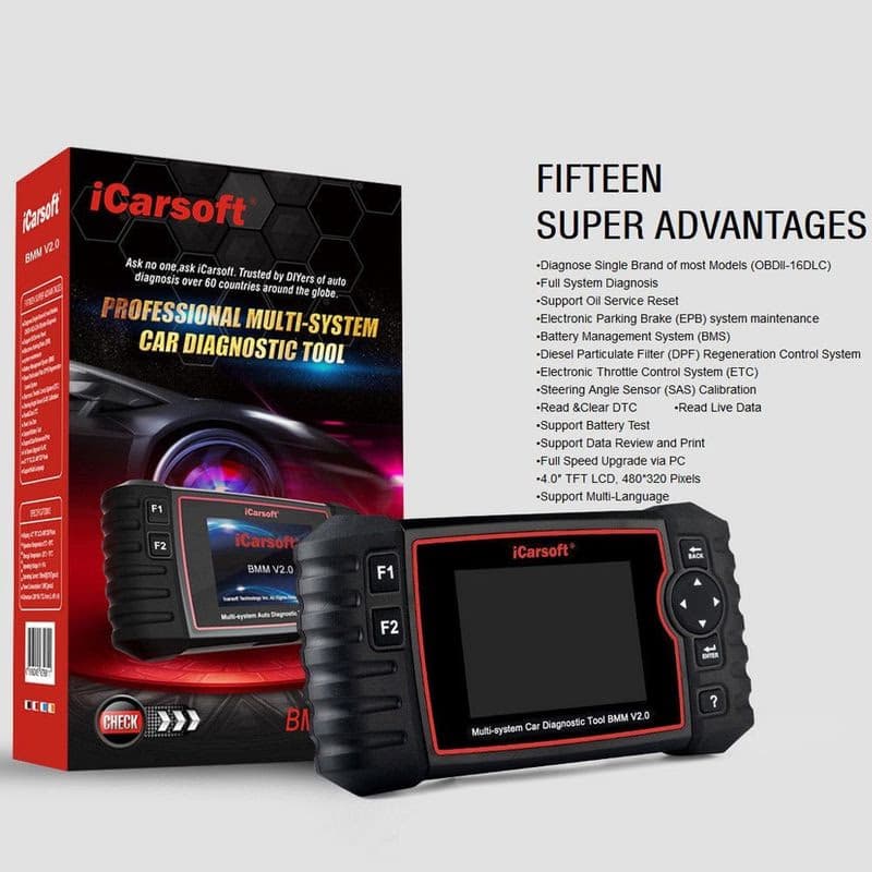 Diagnostika iCarsoft BMM V2.0 pre BMW / Mini 3