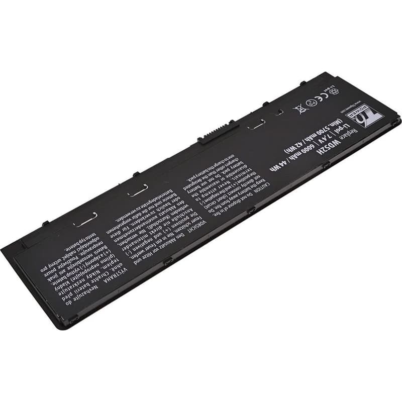 Batéria T6 Power pre Dell Latitude E7240, E7250, 6000mAh, 44Wh, 4cell, Li-pol 2