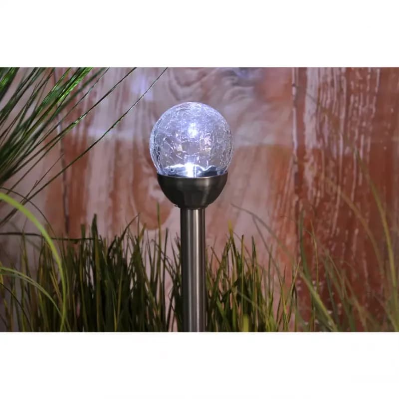 Solárna LED lampa 2 guľa 11 1