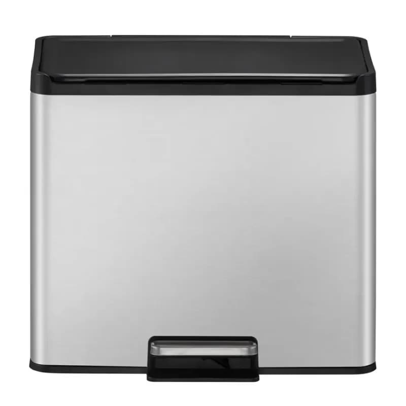 Odpadkový kôš Eko Essential 15+15l inox mat 822830