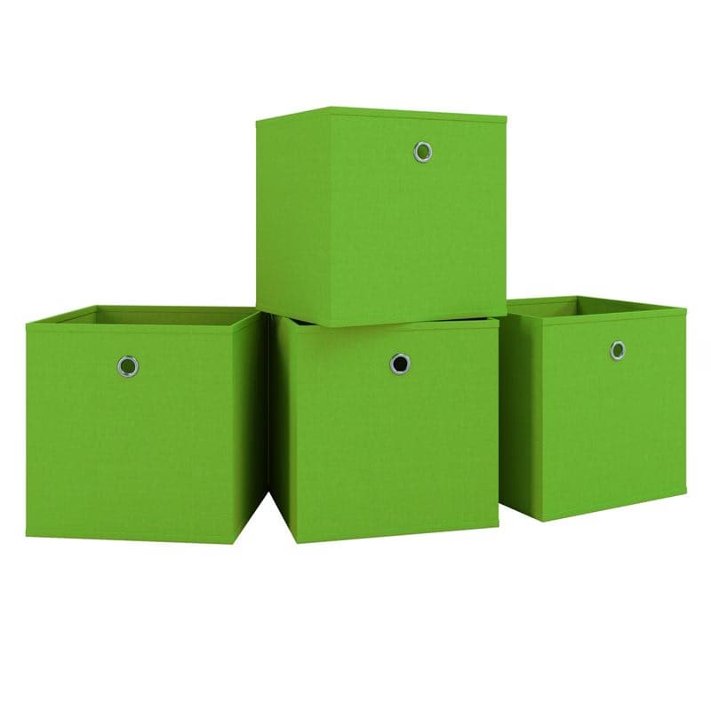 VCM sada 6 skladacích boxov "Boxas" - bez veka Modrá