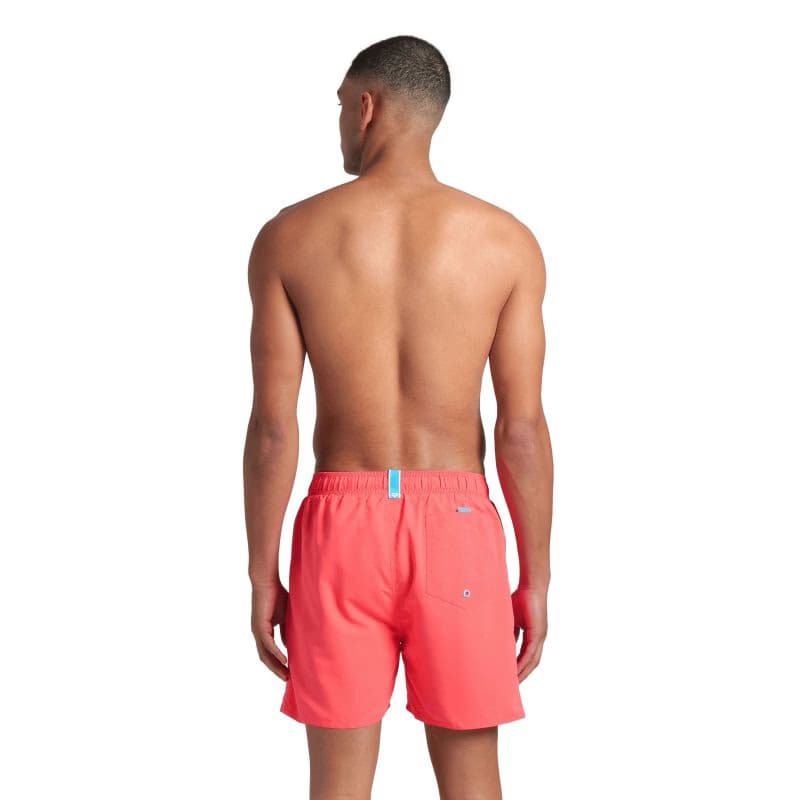 Pánske plavky ARENA FUNDAMENTALS BOXER R-CALYPSO CORAL-DARK PURPLE 2