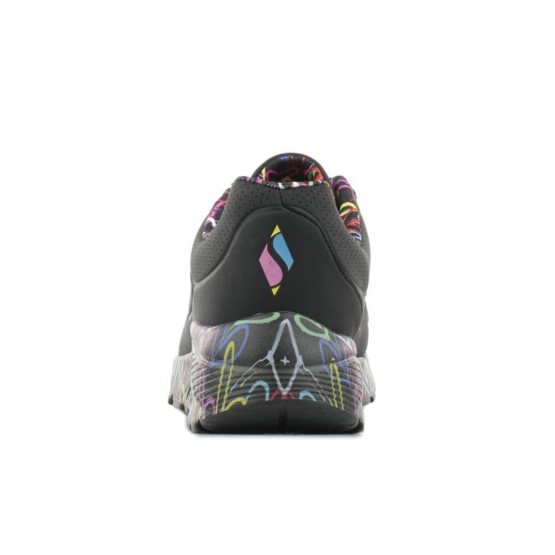 Dievčenská rekreačná obuv SKECHERS Uno Lite Lovely Luv black 6
