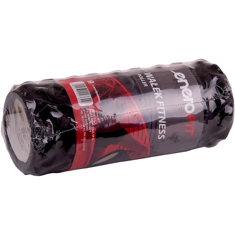 Fitness masážny valec ENERO FIT 33x14cm, Čierna 6