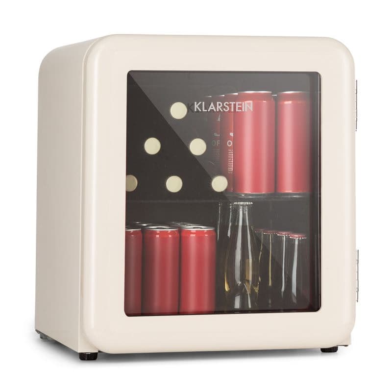 Klarstein PopLife 48, chladnička na nápoje, chladnička, 48 l, 0-10°C, retro dizajn 1