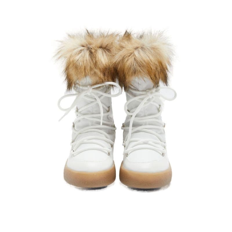 Dámske členkové zimné topánky MOON BOOT LTRACK MONACO LOW WP, 002 white 2