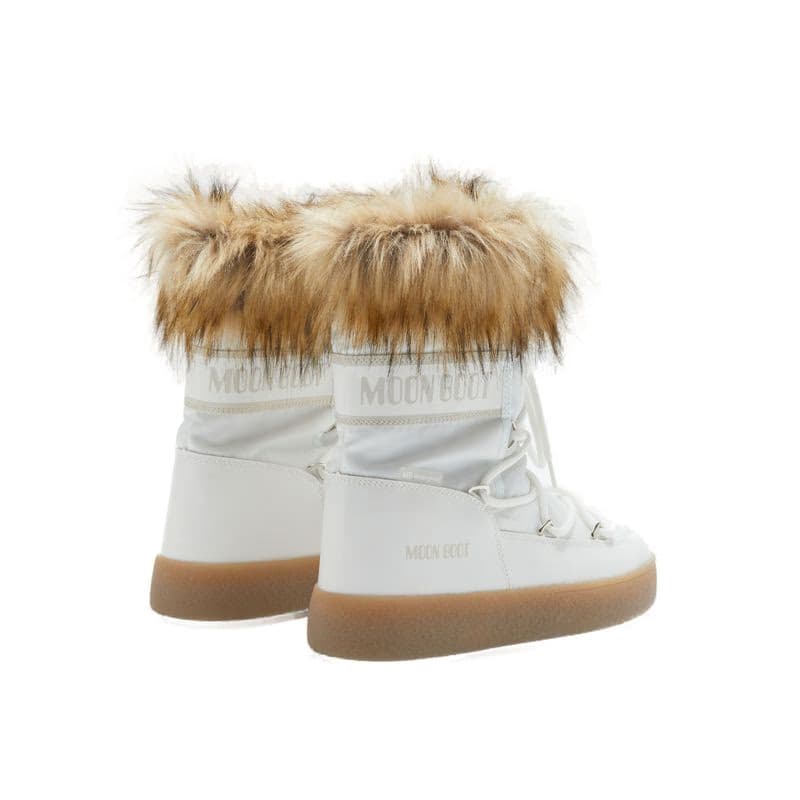 Dámske členkové zimné topánky MOON BOOT LTRACK MONACO LOW WP, 002 white 3