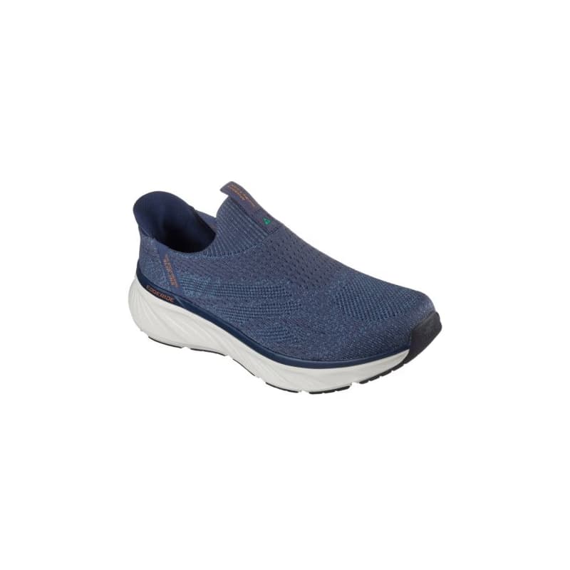 Pánska rekreačná obuv SKECHERS Relaxed Fit Edgeride Commissioner Slip-Ins M navy orange 1