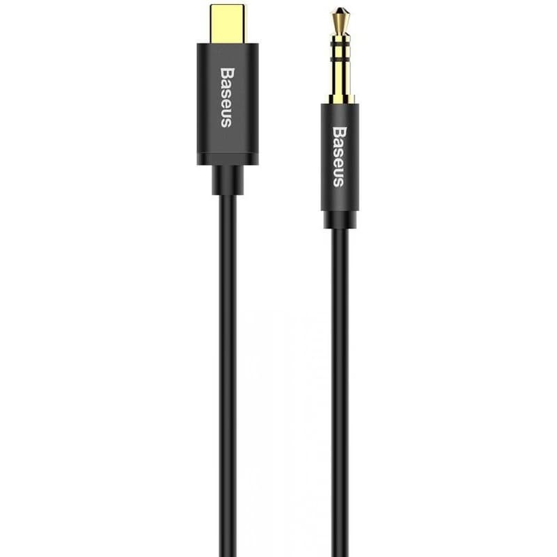 Baseus Yiven Series audio kábel USB-C/3, 5mm Jack 1, 2m, čierna 4
