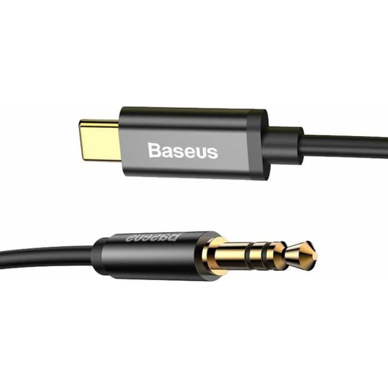 Baseus Yiven Series audio kábel USB-C/3, 5mm Jack 1, 2m, čierna 6