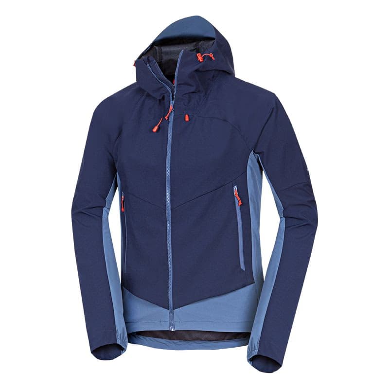 Pánska turistická softshellová bunda NORTHFINDER CIRO-387blueblue 4