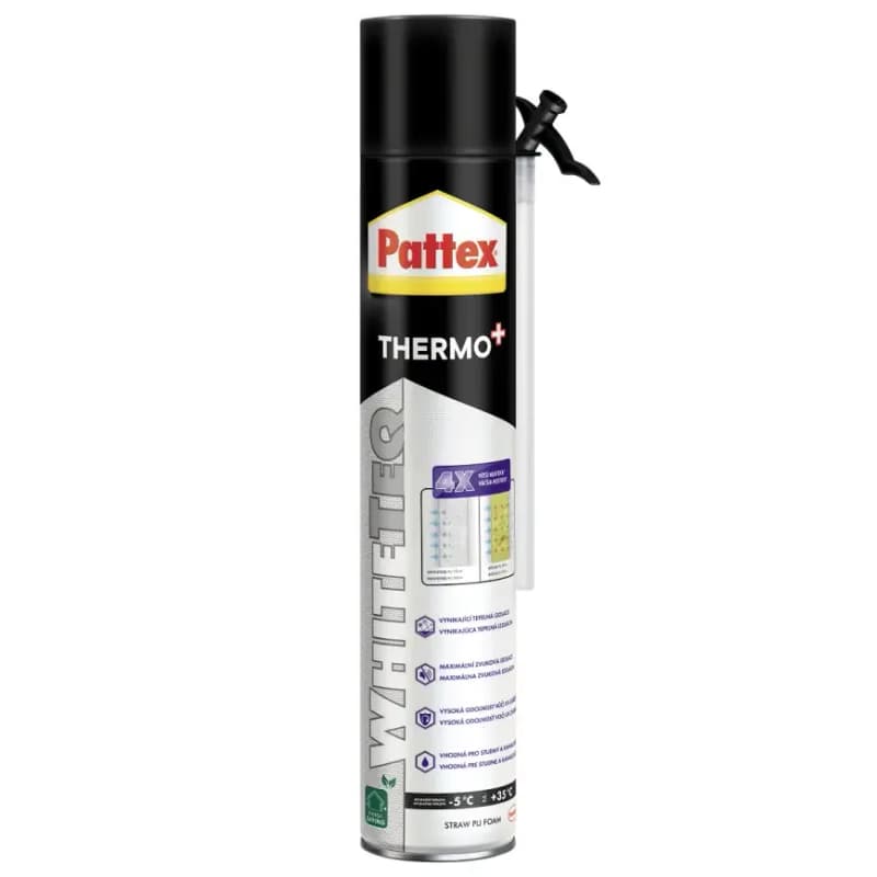 PATTEX WHITETEQ - trubičková pena, 750ml
