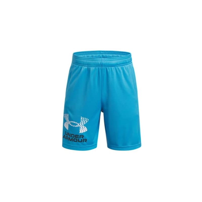 Chlapčenské tréningové kraťasy UNDER ARMOUR UA Tech Logo Shorts-BLU 1