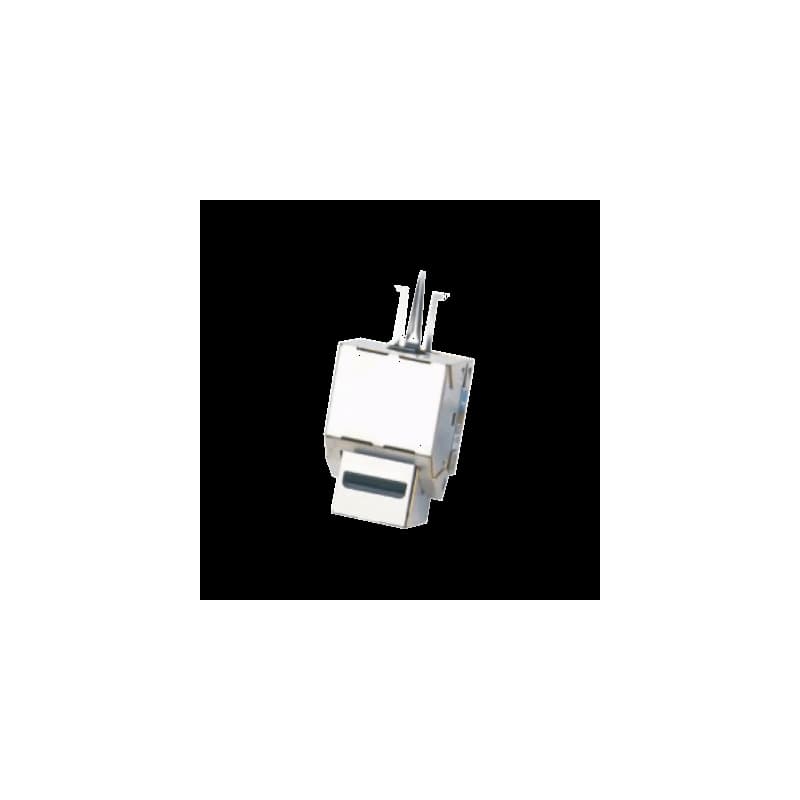 DATACOM Keystone CAT6 STP silver dual-mini 1