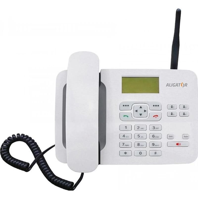 Aligator GSM stolný telefón T100, biela 6