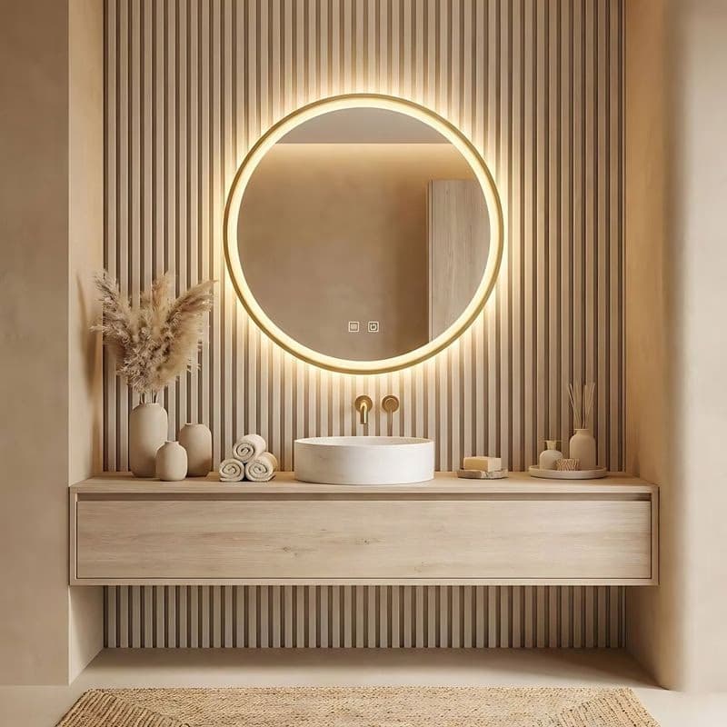 REA - Zrkadlo LED 60cm MMJ HOM-02501 2