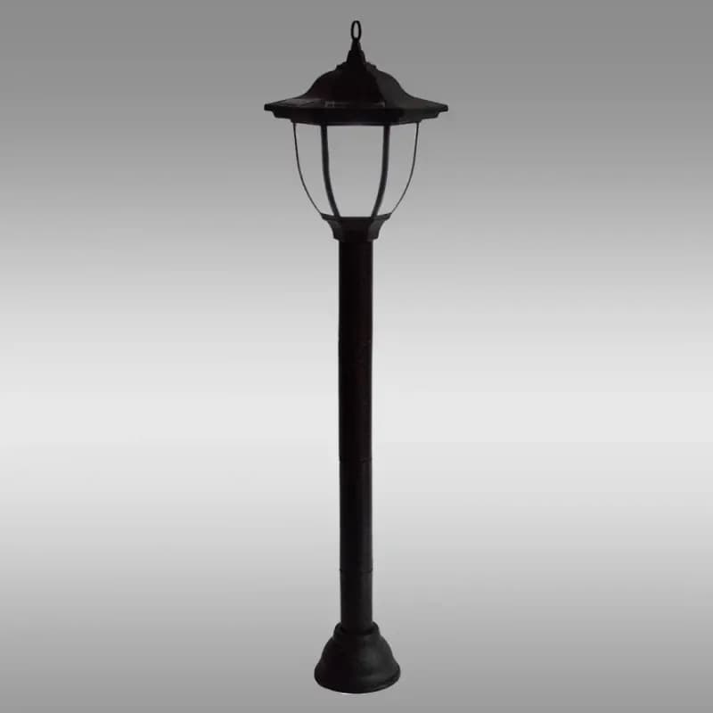 Solárny lampa stĺp AR VO2795 čierna LP1
