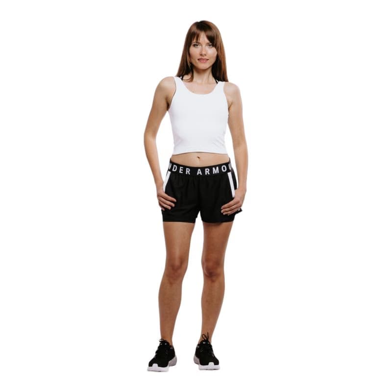 Dámske tréningové kraťasy UNDER ARMOUR Play Up 2-in-1 Shorts-BLK 001 4