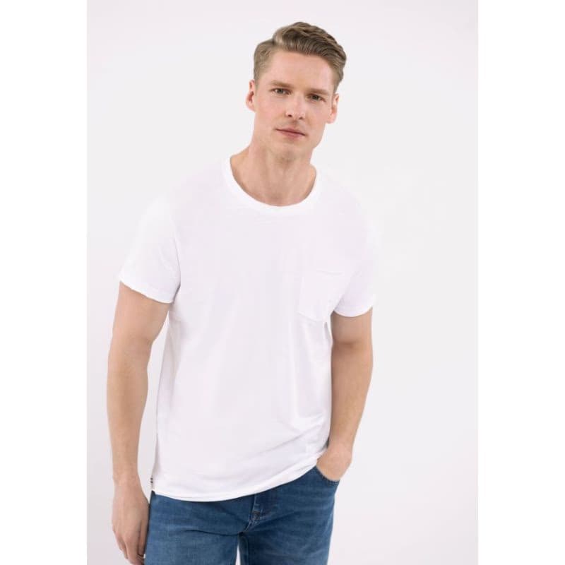 Pánske tričko s krátkym rukávom VOLCANO T-JAGGER-100-WHITE 2