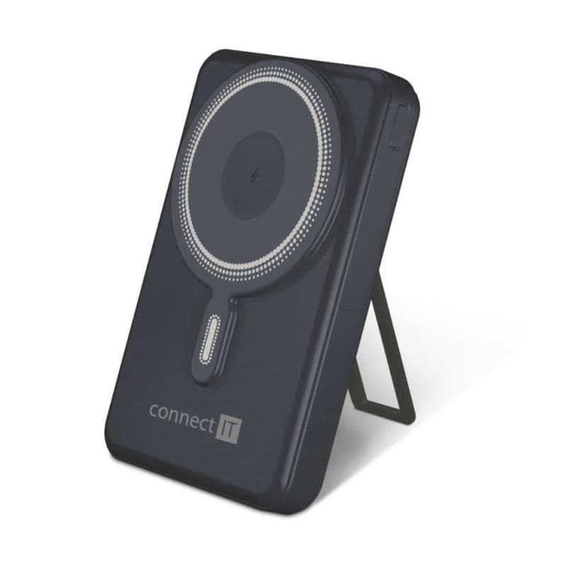 CONNECT IT Powerbanka TravelCharge, MagSafe, 10000mAh, USB-C, Lightning, Šedá 3