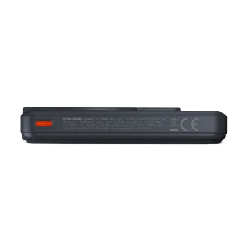 CONNECT IT Powerbanka TravelCharge, MagSafe, 10000mAh, USB-C, Lightning, Šedá 5