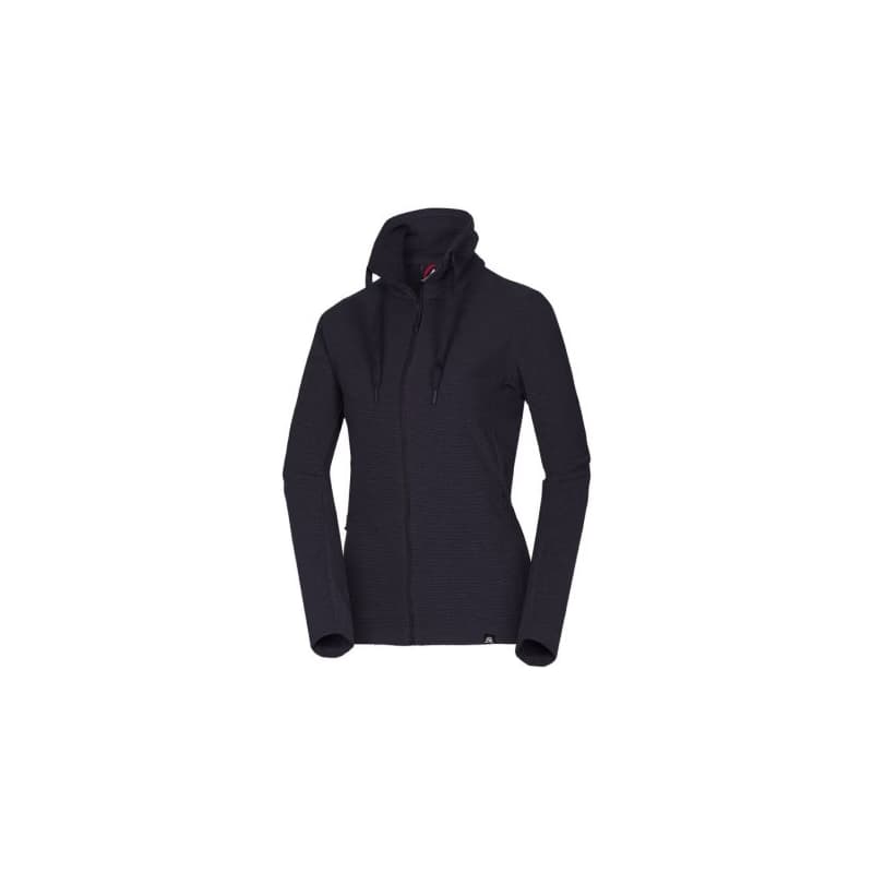 Dámska zateplená turistická mikina so zipsom NORTHFINDER TAMMY-269black 1