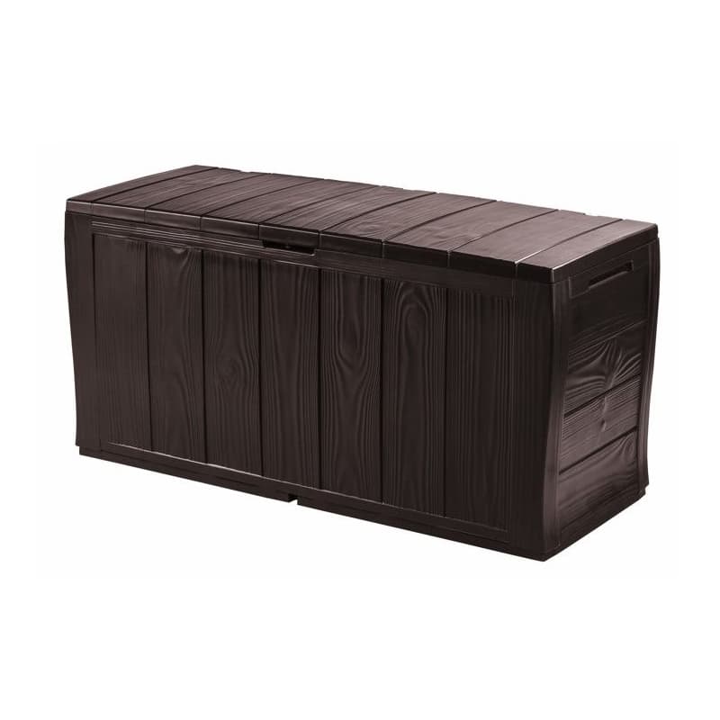 KETER Úložný box WOODSHER | hnedá 270L 1