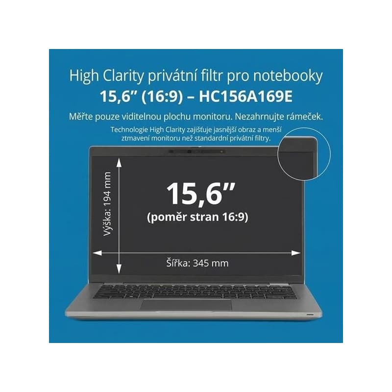 Kensington High Clarity privátny filter pre notebook 15.6'' 16:9 2