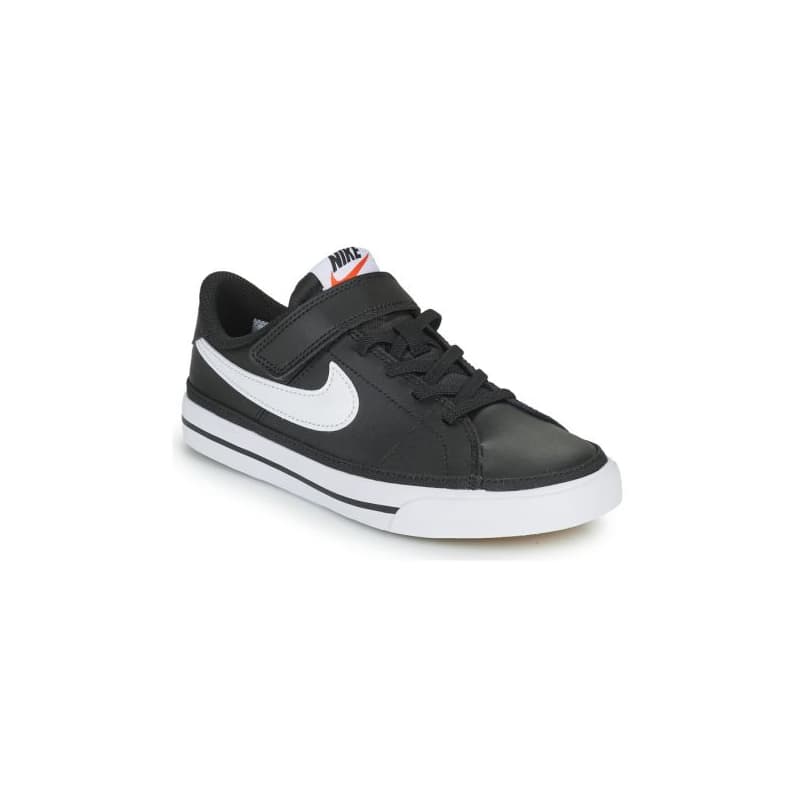 Detská rekreačná obuv NIKE Court Legacy black gum light brown white 1
