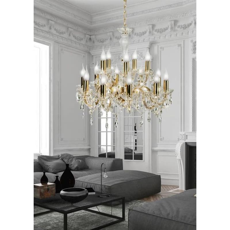 Závesná lampa MARIA 15xE14 luster Candellux 2