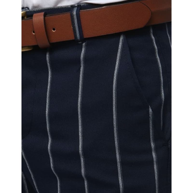Pásikavé nohavice v elegantnom prevedení (ux2147) skl.24 4