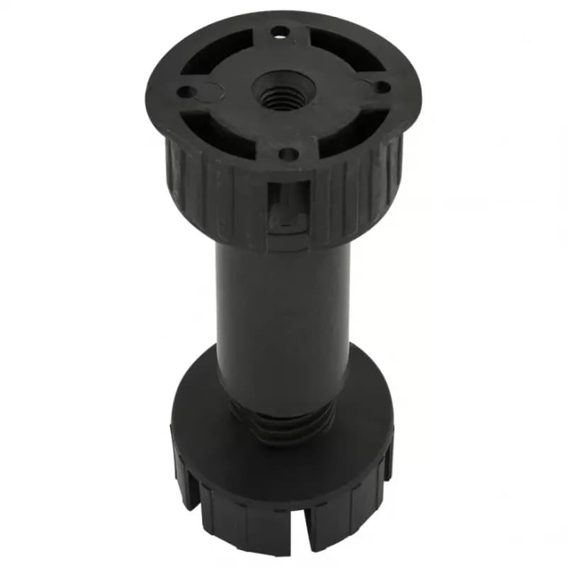 Nábytková noha plast DP-100 čierna 1