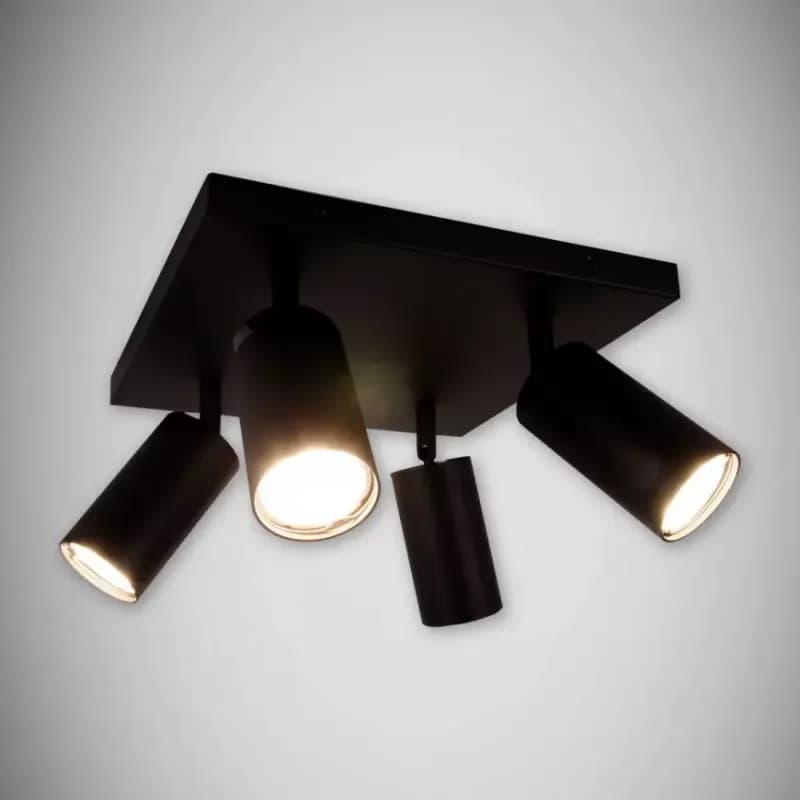 Luster Manam GU10 4D čierna 0376 K4 1