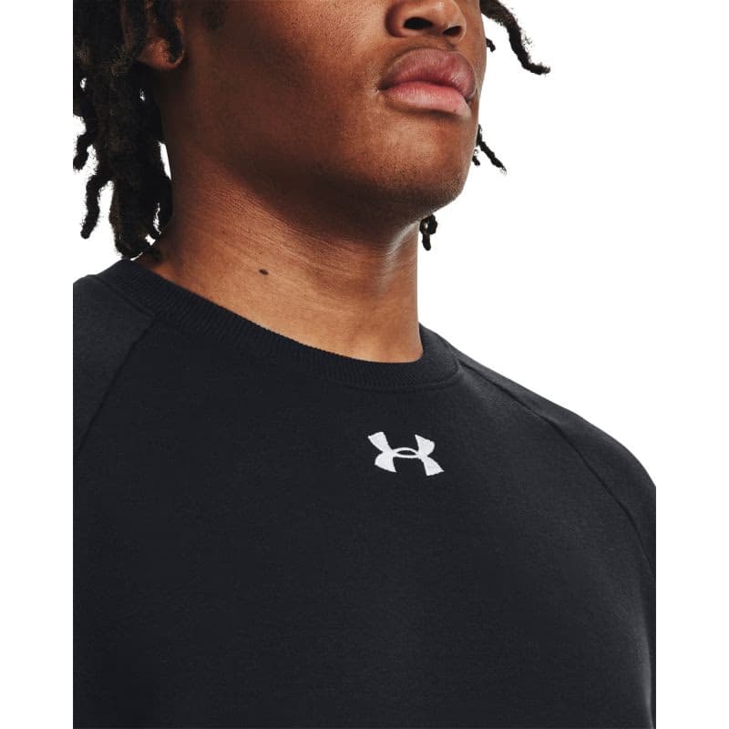 Pánska zateplená mikina UNDER ARMOUR UA Rival Fleece Crew-BLK I 6