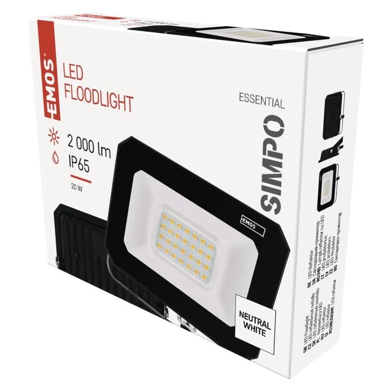 EMOS LED REFLEKTOR SIMPO 20W, 2000Lm, 4000K 5