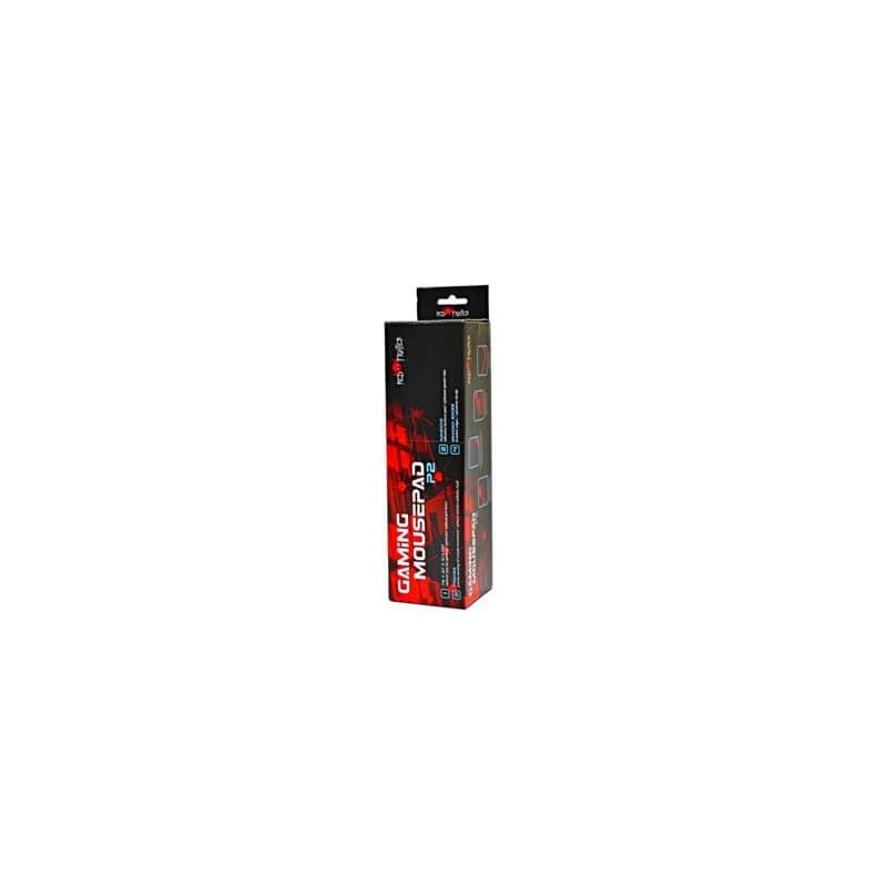 Podložka pod myš, P2-XL, herná, černo-červená, 78 x 27 x 0.4 cm, Red Fighter 4