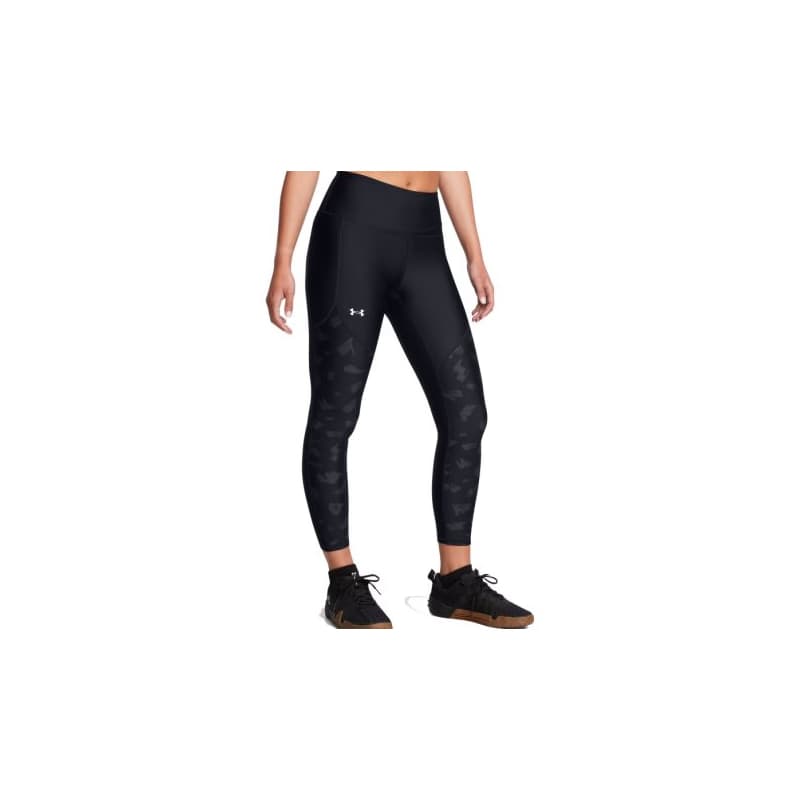 Dámske legíny UNDER ARMOUR Tech Print Panel Ankle Leg-BLK